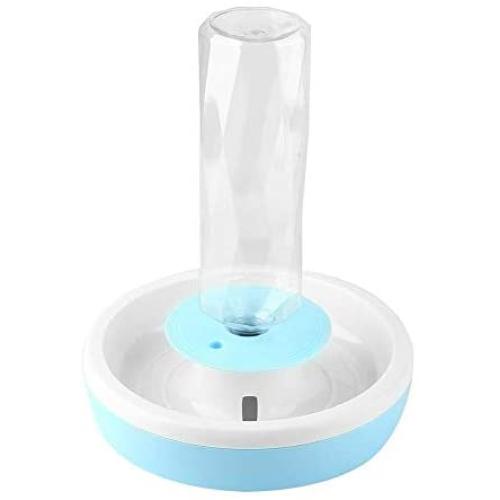 THMY Pet Drinking Bowl, Cat and Dog Water Dispenser Set for A Healthy and Hygienic Pet Fountain with Filter Foam (Blue 750ml)
