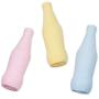 TuoTang New Creative Pet Interactive Toys, Foam Beer Bottle Shape, TPR Candy Color Molar Cleaning Pet Toys