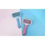 ikjuh Self Cleaning Slicker Brush Shedding and Grooming for Short to Long Haired Cats Dogs Pets Massage Brush Automatic Elimination Soft and Comfortable No Harmful to Skin ikjuh Self Cleaning Slicker Brush Shedding and Grooming for Short to Long Haired Cats Dogs Pets Massage Brush Automatic Elimination Soft and Comfortable No Harmful to Skin