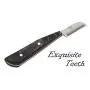 Brutul Bee Dog Grooming Coat Stripping Knife Stripper Trimmer Tool Wooded Handle Stripping Knives Set of 6 in Stainless Steel Non-Slip Tools for Grooming Dogs (Black) Brutul Bee Dog Grooming Coat Stripping Knife Stripper Trimmer Tool Wooded Handle Stripping Knives Set of 6 in Stainless Steel Non-Slip Tools for Grooming Dogs (Black)