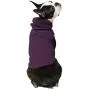 Gooby Dog Hoodie Fleece Vest - Pull Over Dog Jacket with Leash Ring - Winter Small Dog Sweater - Warm Dog Clothes for Small Dogs Girl or Boy Dog Vest for Indoor and Outdoor Use