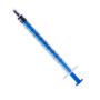 12 Pack - 1ml Plastic Syringe with Measurement, No Needle Suitable for Refilling and Measuring Liquids, Feeding Pets, Oil or Glue Applicator