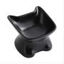 Ragdollcat Tilted Cat Food Bowl, Ceramic Cat Bowls Stress Free, Backflow Prevention, Dishwasher and Microwave Safe