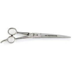Fine Point Shears Professional Dog Pet Grooming 8 1/2'' Curved Micro Serrated
