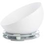 PawsMark Plastic Bowl Shaped Sleeping Bed House Cat Cave Lounge with Ball Toy
