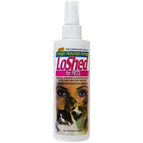 LoShed for Pets - Allergen Reduction Formula Spray Bottle - 6.8 Fluid Ounces