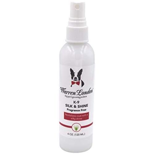 Warren London - K9 Silk & Shine - 4oz - Leave In Conditioner that Revitalizes Coat with a Silky Shine - Made in USA