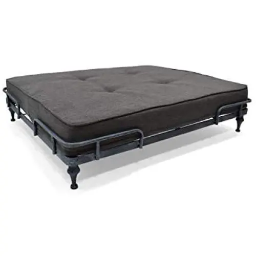 Christopher Knight Home Elvis Industrial Pet Bed, Dark Brushed Gray Christopher Knight Home Elvis Industrial Pet Bed, Dark Brushed Gray