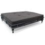 Christopher Knight Home Elvis Industrial Pet Bed, Dark Brushed Gray