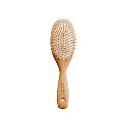 Dog Brush, Natural Plant Bristles, Wooden Pins, Made in Germany