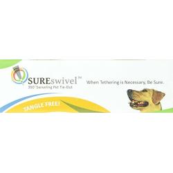 SUREswivel 360 degree Swiveling Pet Tie-Out, Made in the USA