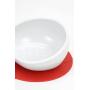 HARIO Cat Food Bowl For Short Haired Cats (Red)