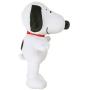 Peanuts Snoopy Figure Classic Plush Squeaker Dog Toy, 9 Inch Medium | White Plush Dog Toy for All Dogs, Officially Licensed Peanuts Product | Small Plush Fabric Squeaky Dog Toy