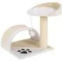 Dibea Activity Centre Cat Scratching Post, 43 cm, Beige/White Dibea Activity Centre Cat Scratching Post, 43 cm, Beige/White