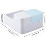 cjc 1.8L LED Automatic Pet Water Fountain with LED Light 12V Pet Waterer Safe Drinking Bowl for Dogs Cats