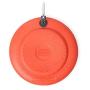 Dexas Off Leash Frisbee Flyer Floating Dog Toy with Removable Leash Attachment