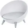 PawsMark Plastic Bowl Shaped Chair Sofa Sleeping Bed House Lounge for Cats PawsMark Plastic Bowl Shaped Chair Sofa Sleeping Bed House Lounge for Cats