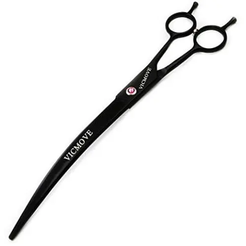 9'' Professional Pet Dog Grooming Scissors Suit Cutting&Down-Curved Shears Kit (9 Inch, Black Curved Downward) 9'' Professional Pet Dog Grooming Scissors Suit Cutting&Down-Curved Shears Kit (9 Inch, Black Curved Downward)