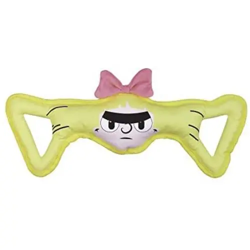 Nickelodeon for Pets Hey Arnold Helga Oxford Pull Plush Dog Toy | 15 Inch Dog Toy - Plush Dog Toy for All Dogs from Hey Arnold - Yellow Helga Pataki 90s Nickelodeon Toys