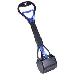 LEADALLWAY Dog Pooper Scooper with 17.7in Long Handle-Perfect Without Smelling and Tuching