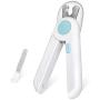 SlowTon Dog Nail Clippers with LED Light, Pet Nail Clippers and Trimmer with Nail File LED Light to Avoid Over Cutting Professional Grooming Tools for Large Medium Small Dog Puppy Cat and Animals