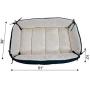 Armarkat Bolstered Pet Bed and Mat, ultra-soft Dog Bed for dogs