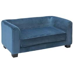 Enchanted Home Pet Surrey Pet Sofa - Peacock Blue, CO3429-20PCK, Small