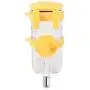 Luck Dawn Pet Water Feeder Bottle Container Dispenser for Cage or Kennel – No Drip Automatically Hanging Water Bottle with Stainless Steel Pipe for Puppy Rabbit Small Animals