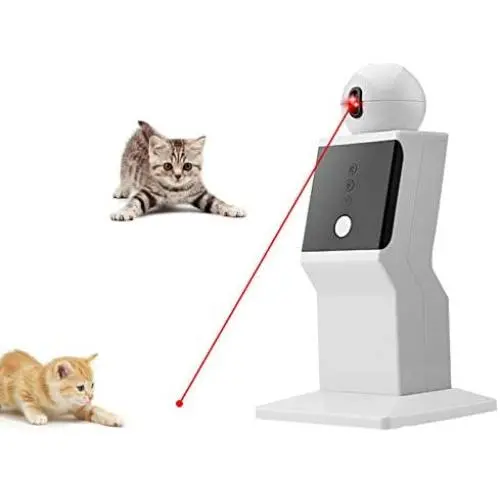 Yamaho Automatic Cat Laser Toy, Random Moving Interactive Laser Toy for Cats and Kittens, Cat Red Dot Exercising Toy Yamaho Automatic Cat Laser Toy, Random Moving Interactive Laser Toy for Cats and Kittens, Cat Red Dot Exercising Toy