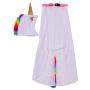 Rubies Unicorn Cape with Hood and Light-Up Collar Pet Costume