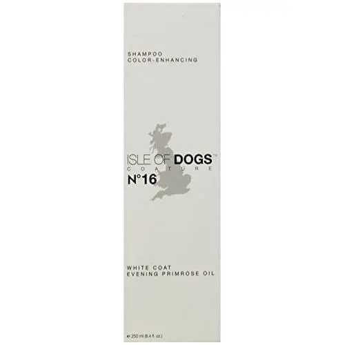 Isle of Dogs Coature No.16 White Coat Evening Primrose Oil Dog Shampoo 8.4 oz. Isle of Dogs Coature No.16 White Coat Evening Primrose Oil Dog Shampoo 8.4 oz.