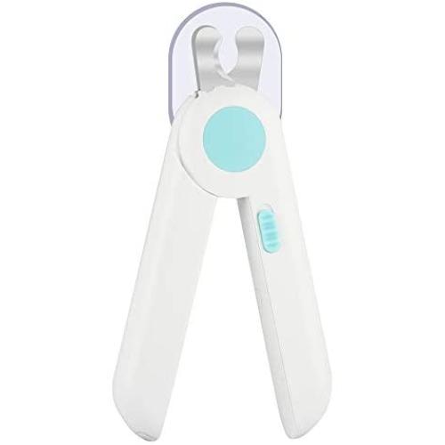 Dog & Cat Pets Nail Clippers and Trimmers - with LED Light to Avoid Over-Cutting Nails, Free Nail File, Razor Sharp Blade - Professional Grooming Tool for Large and Small Animals