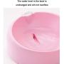 KUANDARM Pet Water Filter Cat Dog Fountain Water Dispenser Semi-Automatic Water Purifier, Drinking Fountains for Dogs, Fountains and Water Features, Two Red