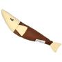 Yamahisa Petio necoco Kicking Cat Toy [Fish] (Japan Import)