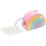 All Fur You Small Rainbow Cat Cave Bed, Cat House for Indoor Cats, Cubby Cat Hideaway Dome Bed Cat Tent Pod Igloo Pet Cave Cat Home Pet Cubes Felt Warm Cozy Caves Cat Hut Covered Beds Puppy Houses