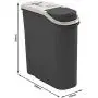 Rotho Filo Pet Food Container 6 L Plastic (PP) Anthracite with PET Feed with Joy Motif 6 litres (28 x 12 x 28 cm)