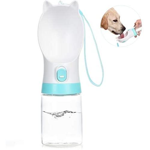 PetiFine Dog Water Bottle-Portable Leak Proof Puppy Water Dispenser with Drinking Feeder for Pets Outdoor Walking, Travel, Hiking, Lightweight & Convenient Water Bottle for Small Medium Large Dogs