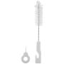 Yolispa Puppy Feeding Bottle Set with Scale Transparent Silicone Nipple Brush Washable Durable Nursing Tools 5oz 150ml for Milk Water Liquor
