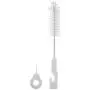 Yolispa Puppy Feeding Bottle Set with Scale Transparent Silicone Nipple Brush Washable Durable Nursing Tools 5oz 150ml for Milk Water Liquor