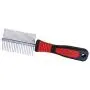 Metal Dog Combs- Dog Grooming Combs Removes Tangles - Cat Comb Removing Matted Fur - Grooming Tool with Stainless Steel Teeth and Ergonomic Grip Handle Metal Dog Combs- Dog Grooming Combs Removes Tangles - Cat Comb Removing Matted Fur - Grooming Tool with Stainless Steel Teeth and Ergonomic Grip Handle