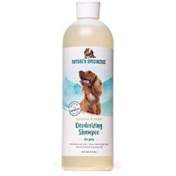 Natures Specialties Deodorizing Dog Shampoo for Pets, Ready to Use, Made in USA, Cucumber and Melon, 16oz