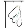 SHELANDY Pet Grooming arm with clamp for Large and Small Dogs - 35 inch Height Adjustable and Free Two No Sit Haunch Holder