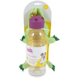 Petmate 54199 Squeakbottles Gator Dog Toy, Green