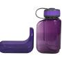 OllyDog OllyBottle and Crumple Food Bowl Combo, Travel-Friendly, Portable Dog BPA Free Water Bottle and Collapsible, Foldable, Expandable Bowl for Dog Food and Treats, for Big Hikes or Long Trips