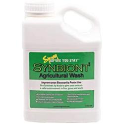 SYNBIONT AGRICULTURAL WASH Ag Wash: 1 Gallon Concentrate Horse Shampoo pet Supplies Dog Shampoo Horse tack wash