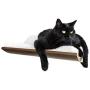 Akemi Tanaka Curve Modern Bentwood Wall-Mounted Cat Perch Cat Window Seat Cat Shelf
