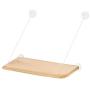 Cat Window Perch, Cat Window Seat Bed Hammock Space Saving Design 360° Sunbath Holds Up to 50lbs for Any Cat Size