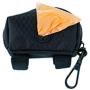 Mighty Paw Dog Poop Bag Holder, Premium Quality Pick-up Bag Zippered Pouch, Includes Carabiner Hook and 1 Roll of Pick-up Bags (Black)