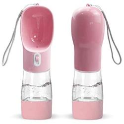 DOXILA Dog Travel Water Bottle,Dog Water Bottles for Walking Portable Water Bottle for Dogs Dog Water Bottle Dispenser,Multifunctional Outdoor Water&Food Bowl for Dogs and Cats