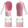 DOXILA Dog Travel Water Bottle,Dog Water Bottles for Walking Portable Water Bottle for Dogs Dog Water Bottle Dispenser,Multifunctional Outdoor Water&Food Bowl for Dogs and Cats
